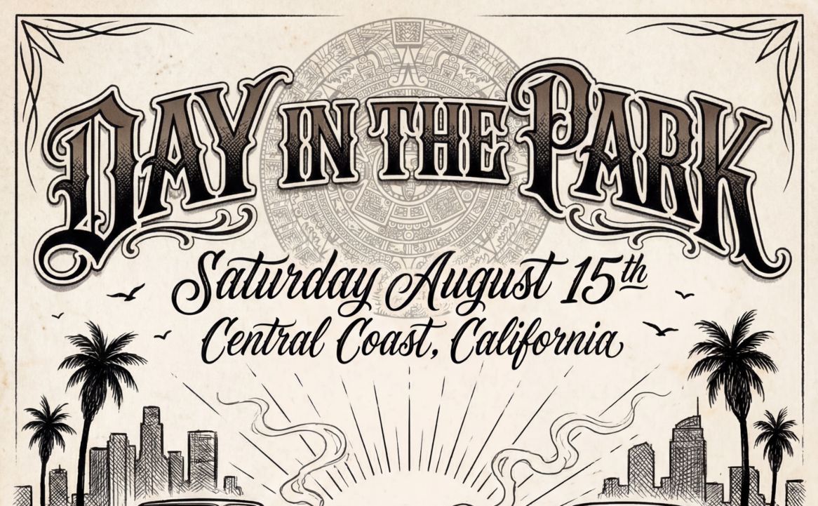 805 Day In The Park Car Show partial flyer August 2026
